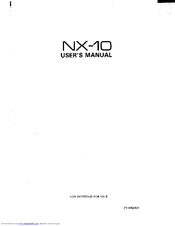 Star Micronics NX-10 User Manual