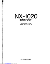 Star Micronics NX-1020 User Manual