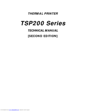 Star Micronics TSP200 Series Technical Manual