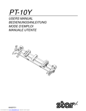 Star Micronics PT-10Y User Manual