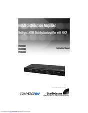 StarTech.com ST128HDMI Instruction Manual