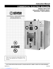 State Water Heaters SW96480K Instruction Manual
