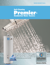 State Water Heaters PREMIER Residential Gas Water Heaters Specifications