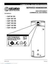 State Water Heaters SUF 130 300 Service Handbook