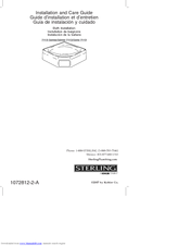 Sterling 7113 Series Installation And Care Manual