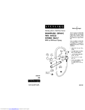 Sterling C826S Installation Instructions