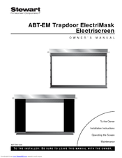 Stewart Filmscreen Corp ABT-EM ElectriMask Electriscreen Owner's Manual