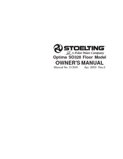 Stoelting Optima SO328 Owner's Manual