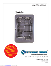 Strong Pools and Spas Patriot Spa Owner's Manual