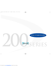 Sub-Zero 200 Series Use & Care Manual