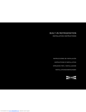 Sub-Zero ICBBI-42SD Installation Instructions Manual