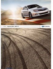 Subaru 2009 Impreza WRX Brochure & Specs