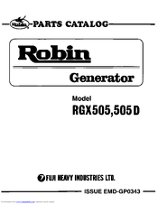 Robin 505D Parts Catalog
