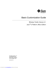 Sun Microsystems Computer Accessories User Manual