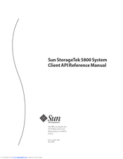 Sun Microsystems Sun StorageTek 5800 Reference Manual