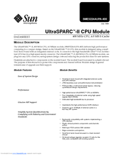 Sun Microsystems SME5224AUPA-400 Datasheet