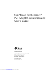 Sun Microsystems Sun Quad User Manual