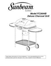 Sunbeam FC2694B Owner's Manual