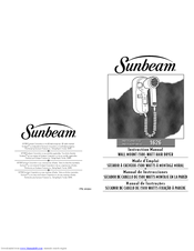 Sunbeam 1626 Instruction Manual