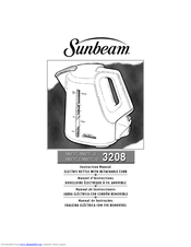Sunbeam 3208 Instruction Manual