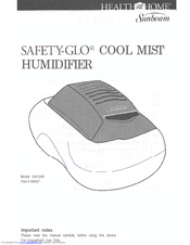 Sunbeam SAFETY-GLO 644 Instruction Book