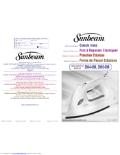 Sunbeam 3964-099 Instruction Manual