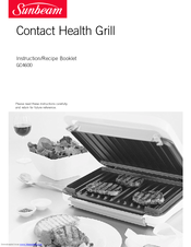Sunbeam GC4600 Instruction/Recipe Booklet