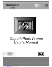 Sungale PF701 User Manual