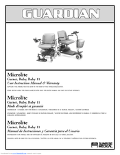 Guardian Microlite Ruby 11 User Instruction Manual & Warranty