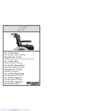 Sunrise Medical Jay J2 Plus Back User Instruction Manual & Warranty