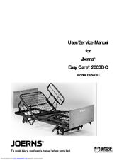 Joerns Healthcare Easy Care 2003DC User & Service Manual