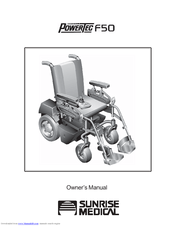 Sunrise Medical POWERTEC F50 Owner's Manual