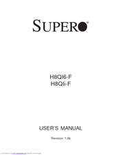 Supero H8QI6-F User Manual