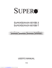 Supero SUPERSERVER 6015B-3 User Manual