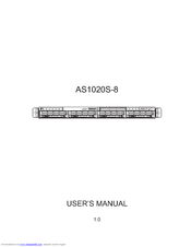 Supermicro AS-1020S-8 User Manual