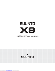 Suunto X9_en. Instruction Manual