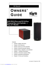 SV Sound PC12-Plus Owner's Manual