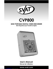 SVAT CVP800 User Manual