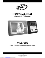 SVAT VISS7500 User Manual