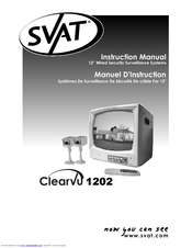 Svat ClearVu 1202 Instruction Manual