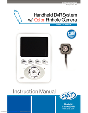 SVAT CV1002DVR Instruction Manual