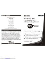 Swann Max-IP-Cam Installation Manual