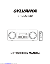 Sylvania SRCD3830 Instruction Manual
