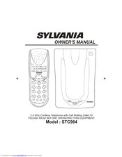 Sylvania STC984 Owner's Manual