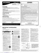 Sylvania 6420FMG Owner's Manual