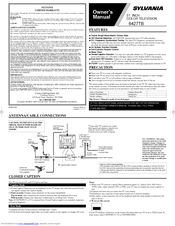 Sylvania 6427TB Owner's Manual