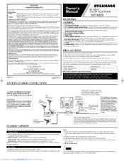 Sylvania SST4323 Owner's Manual