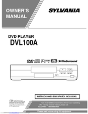 Sylvania DVL100A Owner's Manual