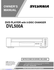 Sylvania DVL500A Owner's Manual