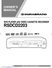 Sylvania RSDCD2203 Owner's Manual
